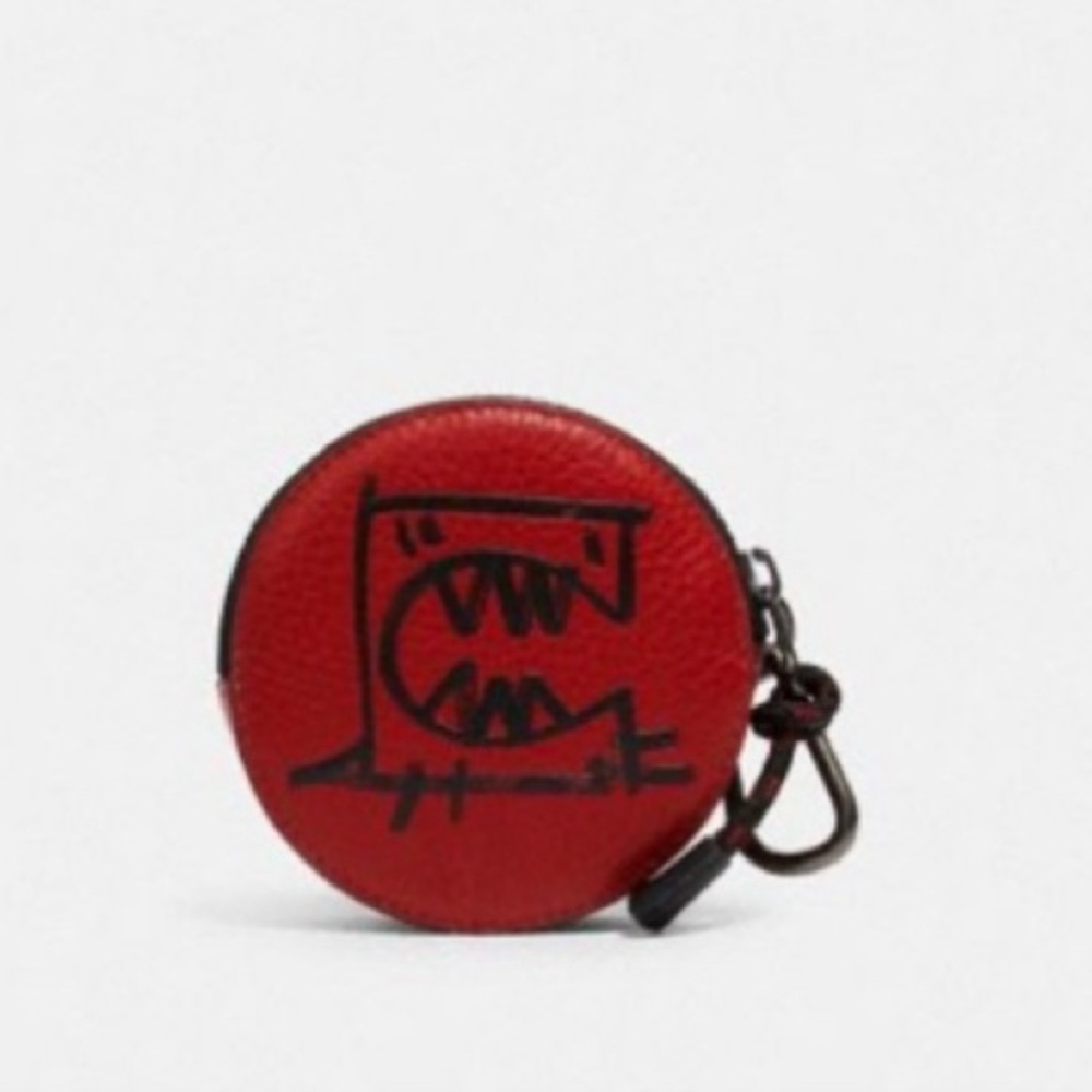 RARE Round Hybrid Pouch with Rexy by Guang Yu